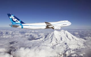 Картинка Boeing 747-8 Freighter, First Flight, New series