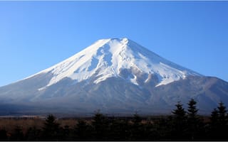 Обои фуджи, вулкан, фудзияма, гора, фудзи, япония, fudji, фудзисан