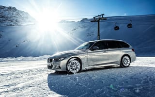 Картинка BMW, Winter, F30, X Drive, 330D