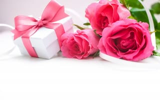 Обои цветы, розы, розовые розы, букет