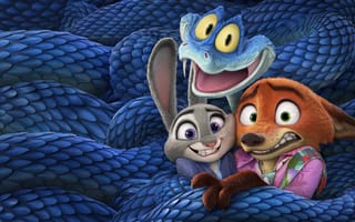 Картинка постер, звери, Zootopia 2, мультфильм, Зверополис 2