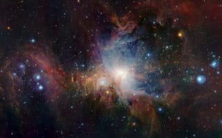 Картинка Messier 42, Орион, туманность, созвездие, звезды