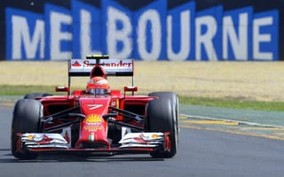 Картинка Австралия, Ferrari, Formula 1, феррари, f14t, Kimi Räikkönen