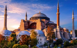 Картинка Istanbul, Turkey, Hagia Sophia
