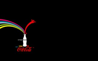 Картинка Coca Cola, реклама, бутылка