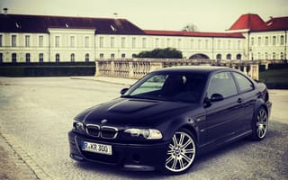Обои Black, E46, БМВ, BMW, Черная