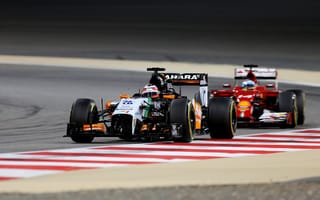 Картинка феррари, Formula 1, Fernando Alonso, f14t, VJM07, Nico Hulkenberg, алонсо, Force India