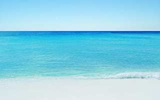 Картинка песок, море, побережье, вода, берег