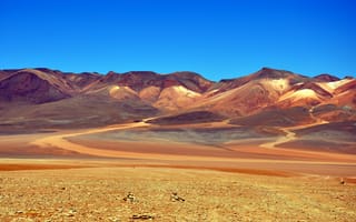 Картинка пейзаж, горы, Альтиплано, Боливия, The Bolivian Altiplano