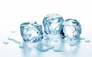 Картинка кубики льда, лед, вода