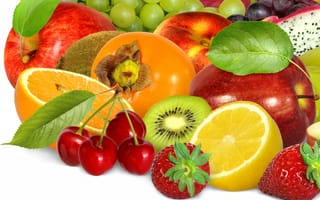 Обои ягоды, фрукты, витамины