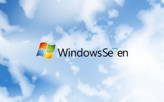 Картинка винда7, белый, небо, Windows7