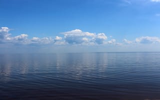 Картинка небо, вода, озеро, Ильмень, природа