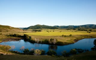 Картинка landscape, nature, prairie