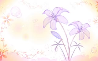 Картинка текстура, листья, розовый, цветы, фиолетовый