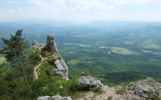 Картинка лето, пейзаж, горы, природа