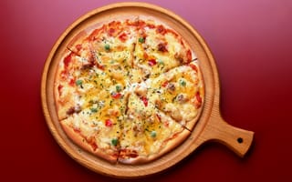 Картинка еда, красный, pizza, вкусно, food, пицца