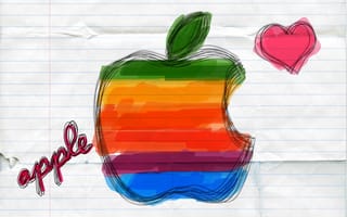 Картинка рисунок, mac, apple