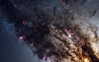 Картинка центр, галактика, Центавр А