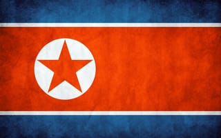 Картинка North Korea, flag, флаг, северная корея