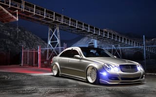 Картинка tuning, Mercedes Benz, car, Stance, E350