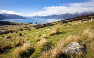 Картинка гора, Queenstown, новая зеландия