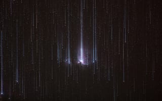Картинка dark, space, stars, sky, cosmos, long exposure, universe, night