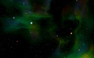 Картинка Хаббл, зеленый, снимок, телескоп
