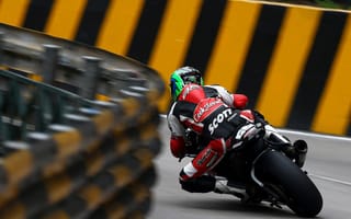Картинка Yamaha, moto, turn, macau, superbike, curb, sbk, race