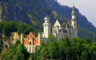 Картинка Германия, Neuschwanstein, замок Нойшванштайн, Бавария, castle