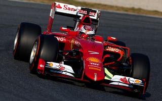 Картинка Феррари, Формула 1, Ferrari, Kimi, 2015, Raikkonen, Spain, Formula 1