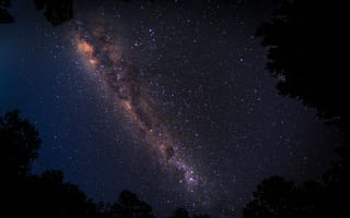 Картинка небо, ночь, звезды, млечный путь