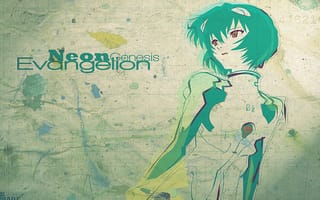 Картинка Neon Genesis Evangelion, Рей, аниме