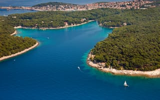 Картинка море, остров, Ядран, Mali Losinj, Cikat bay, Хорватия
