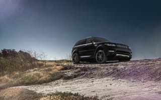 Картинка Range, Collection, Forged, Front, Sport, Wheels, Land, Black, Rover, California, Aristo