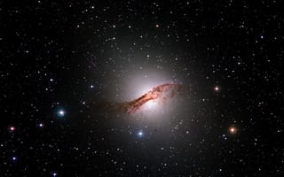 Картинка NGC 5128, галактика, Центавр А