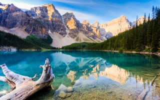 Обои канада, горы, озеро, лес