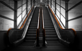 Картинка Эскалатор, escalator, перила