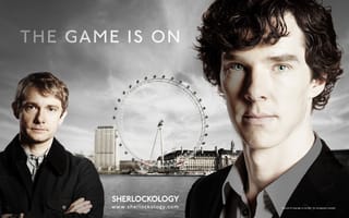 Обои Sherlock, bbc, Шерлок, Бенедикт Камбербэтч, актер, holmes, Benedict Cumberbatch, холмс, сериал