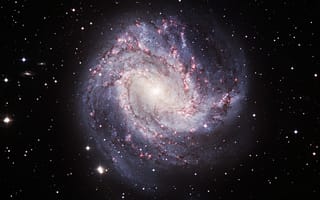 Картинка M 83, галактика, Южная Вертушка, созвездие, NGC 5236, Гидра, спиральная