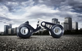 Картинка Peugeot RD Concept Side, фантазия, мото