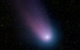 Обои комета, космос, звезды