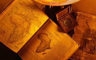 Картинка old, africa continent, books, paper