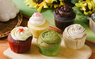 Картинка пирожное, крем, десерт, маффины