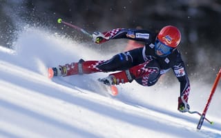 Картинка ski, snow, speed, sportswear, race