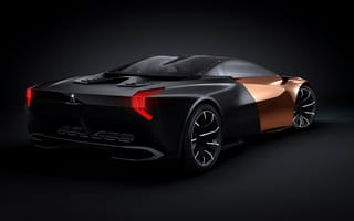 Картинка Peugeot, car, Onyx, Concept, black