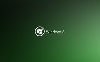 Картинка windows8, green, logo, sistem