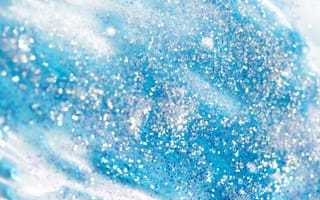 Картинка сияние, текстура, блеск, голубой, новый год, праздник, блестки