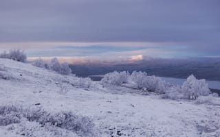 Картинка зима, снег, Nature, природа, горы, winter, мороз, landscape