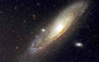 Картинка небо, звезды, космос, Andromeda Galaxy